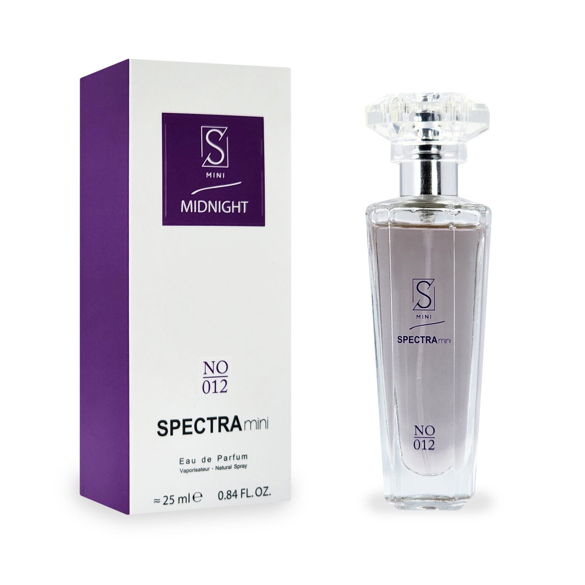 Mini 012 Perfume 25ml with box inspired by Lancôme Trésor Midnight Rose