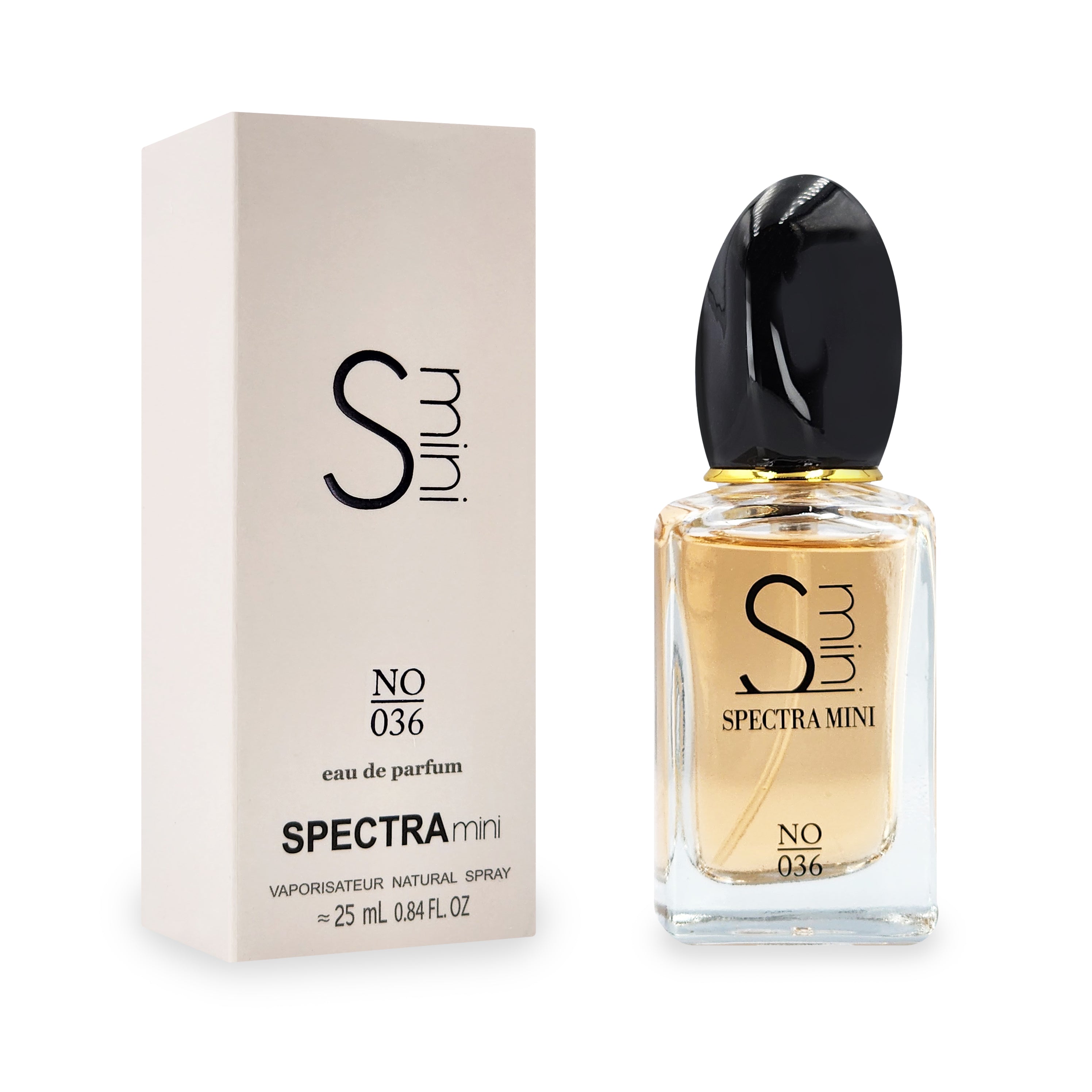 Mini 036 Perfume 25ml with box - inspired by Armani Si