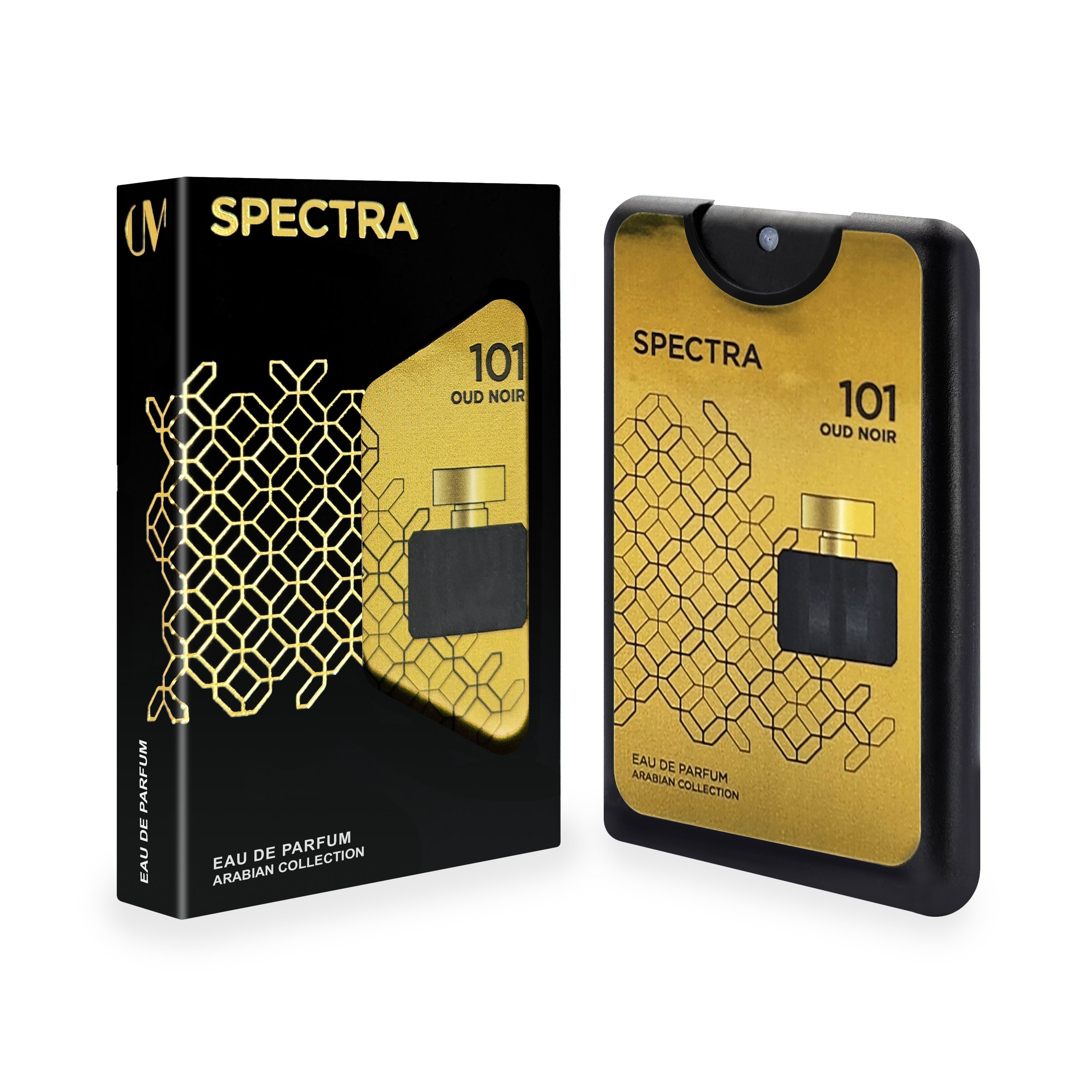 Pocket 101 Perfume 18ml with box - inspired by Gucci Oud