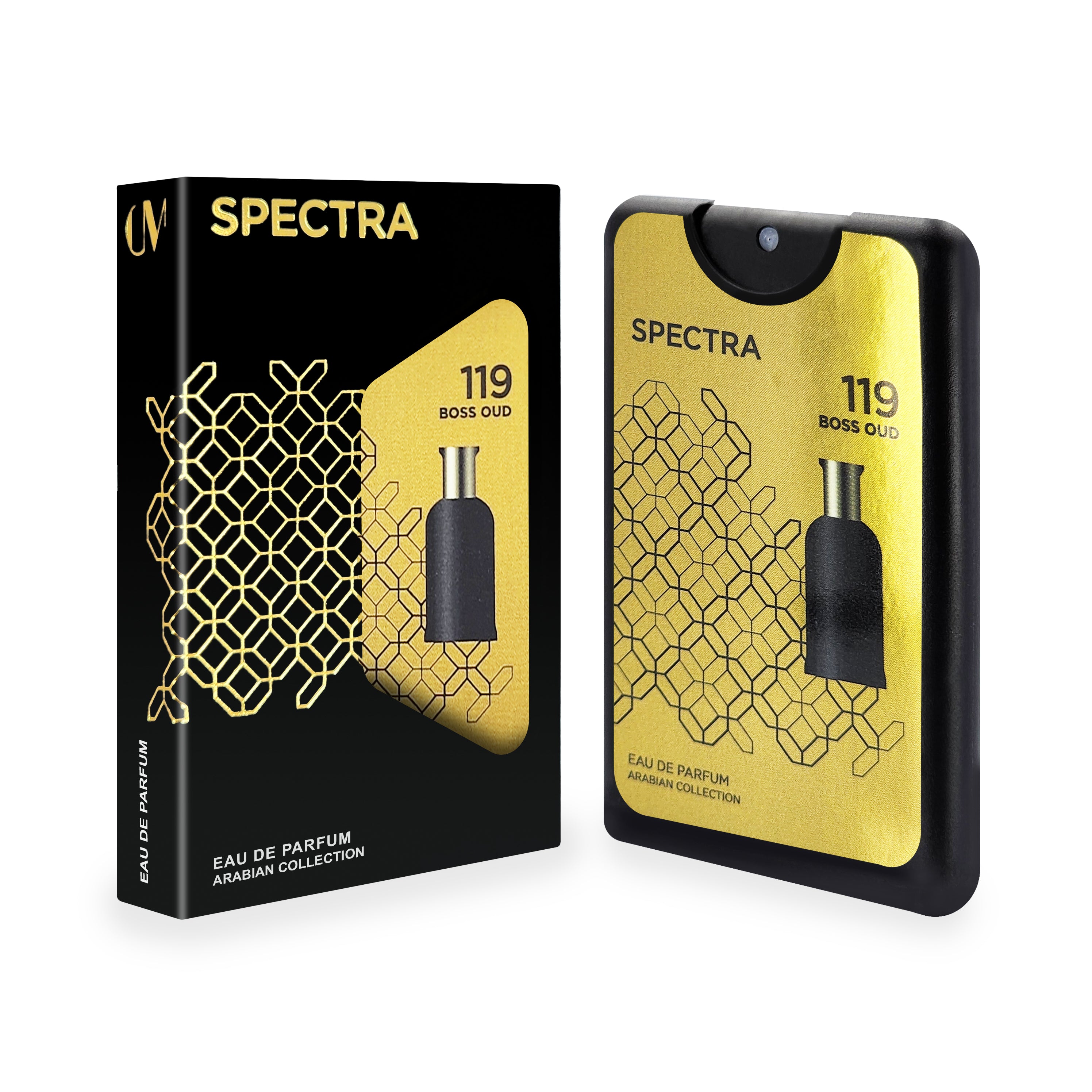 Pocket 119 Perfume 18ml with box - inspired by Hugo Boss Boss Bottled Oud