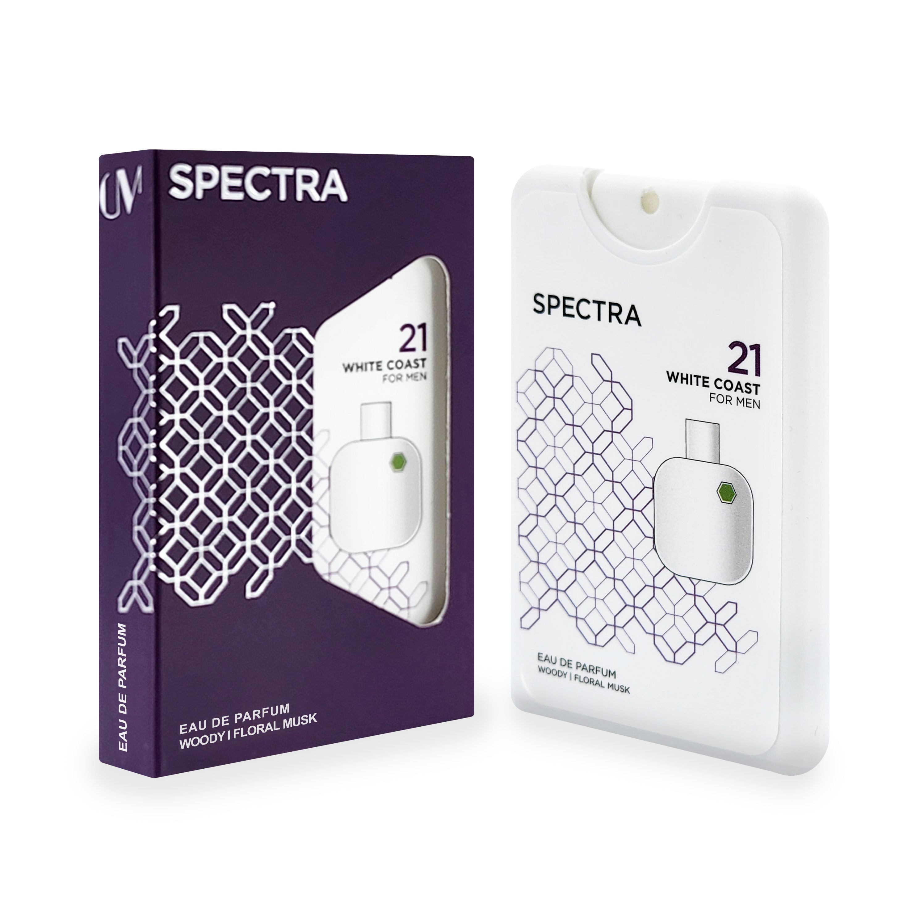 Pocket 21 Perfume 18ml with box inspired by Lacoste L.12.12 Blanc