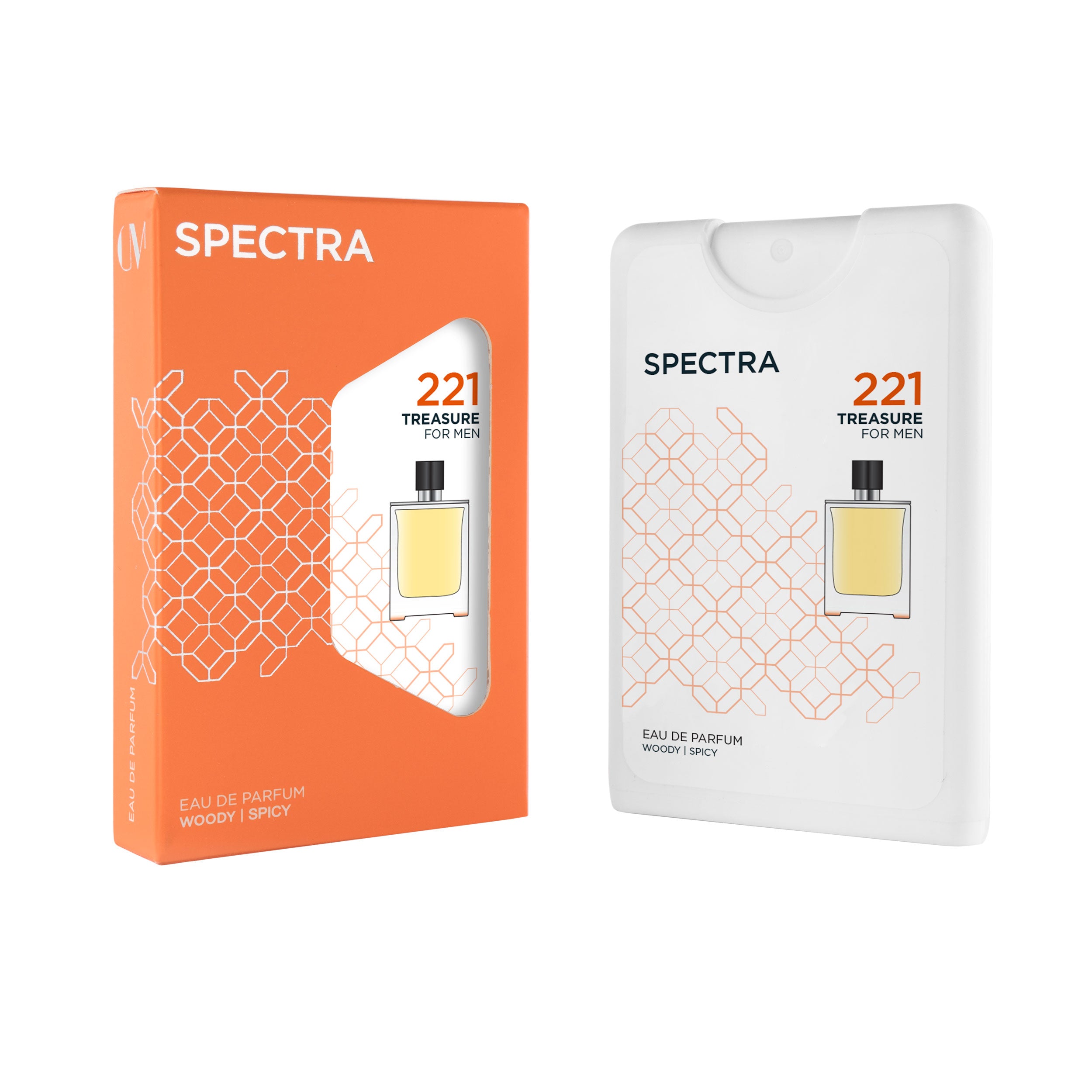Pocket 221 Perfume 18ml with box inspired by Hermès Terre d'Hermès