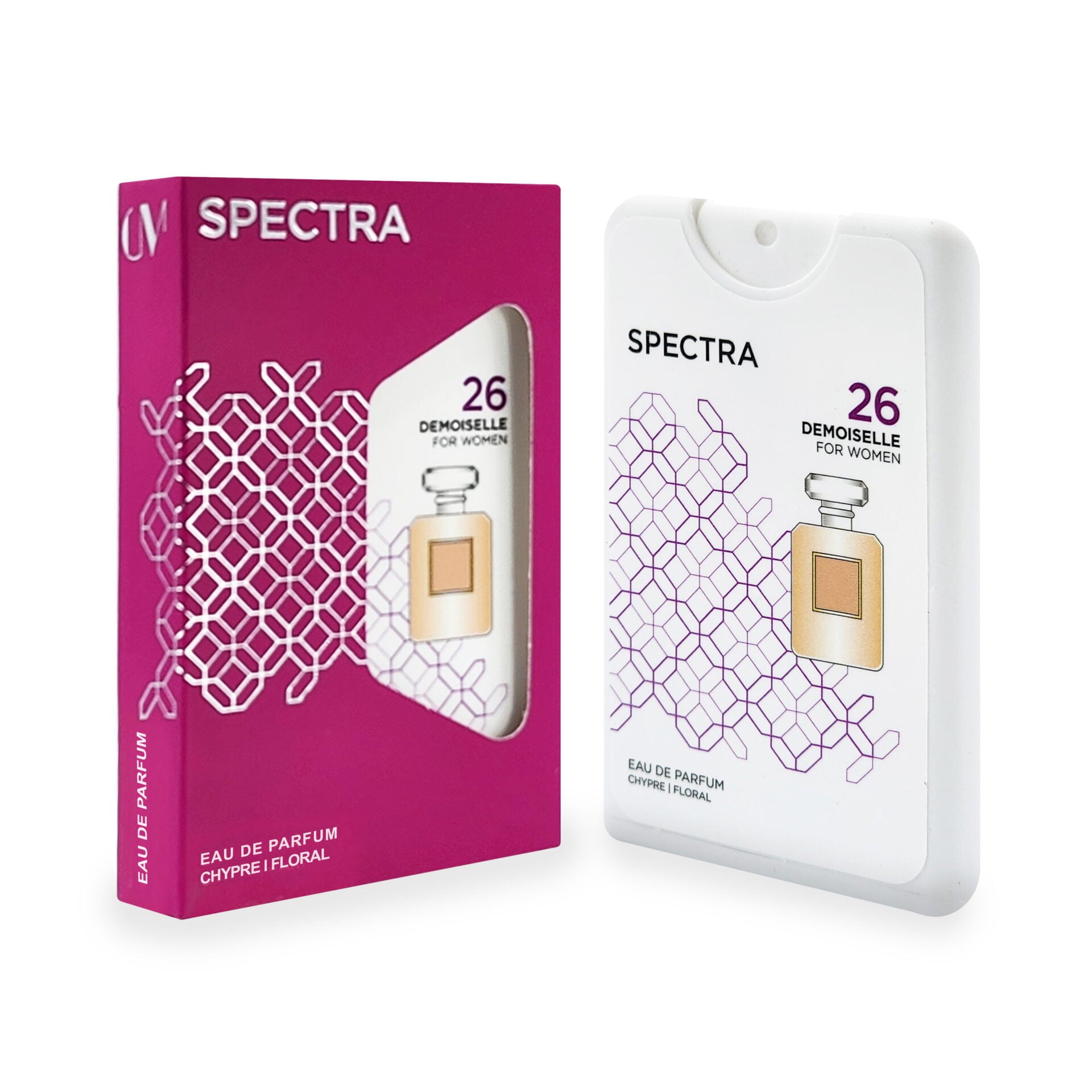 Pocket 26 Perfume 18ml with box - inspired by Chanel Chance Eau Tendre