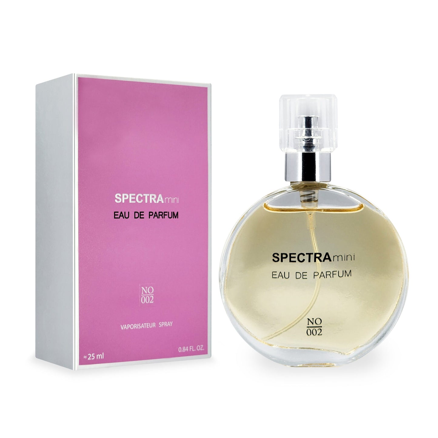 Mini 002 Eau De Parfum för kvinnor, blommig doft, 25ml
