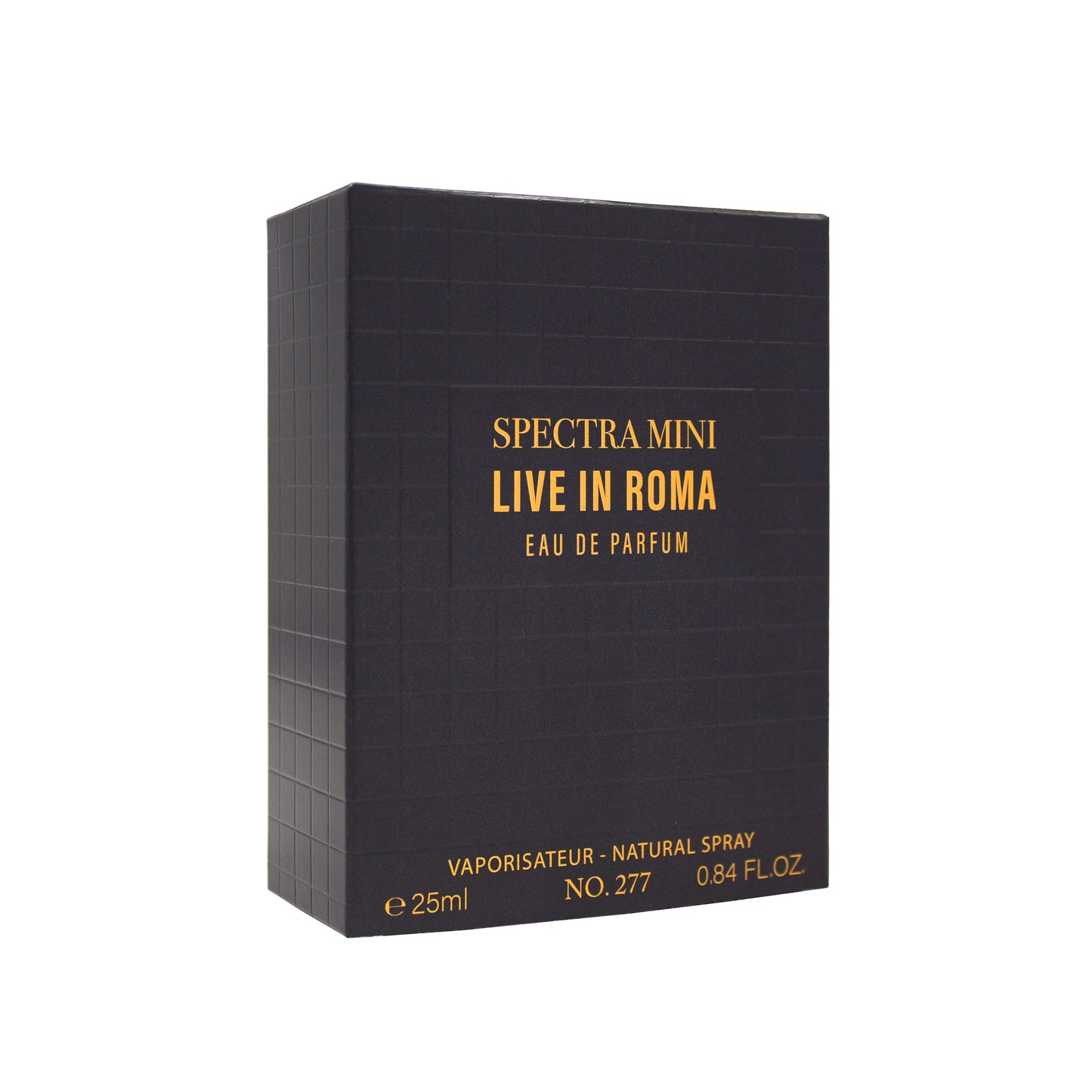 Mini 277 Live in Roma EDP for men, woody spicy perfume, 25ml