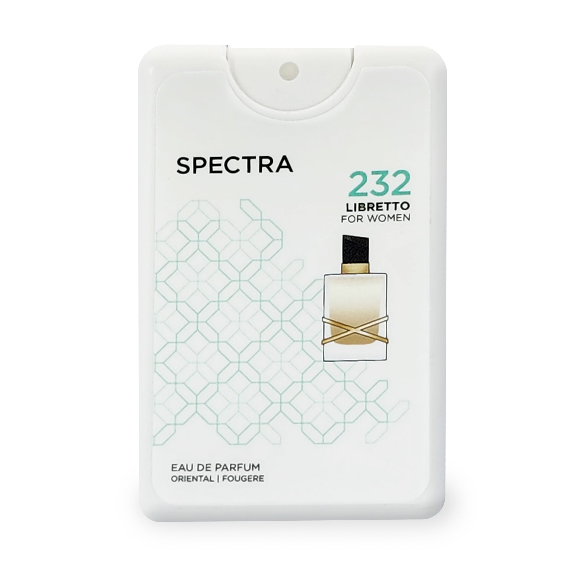 Pocket 232 Libretto Eau De Parfum for Women, 18ml compact perfume