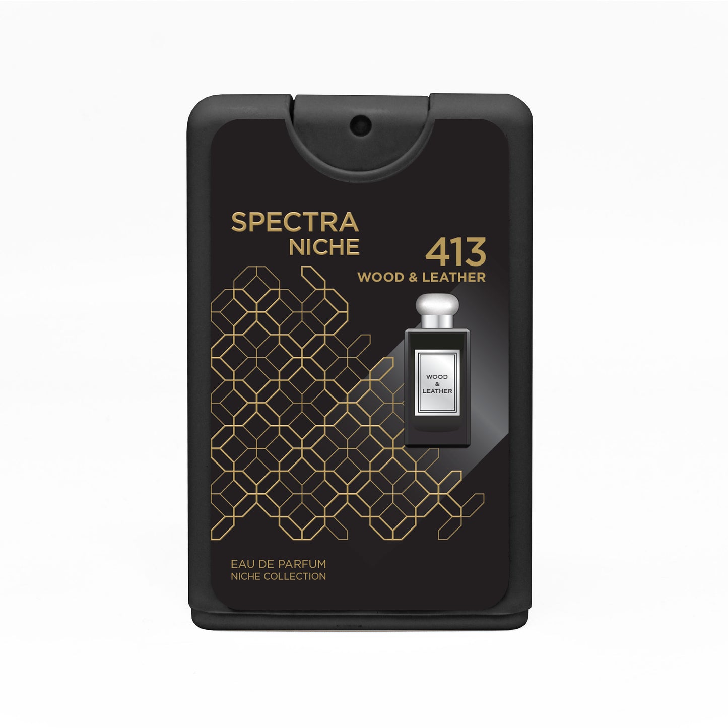 413 Wood & Leather - Niche – Eau de Parfum – Unisex – 18ml