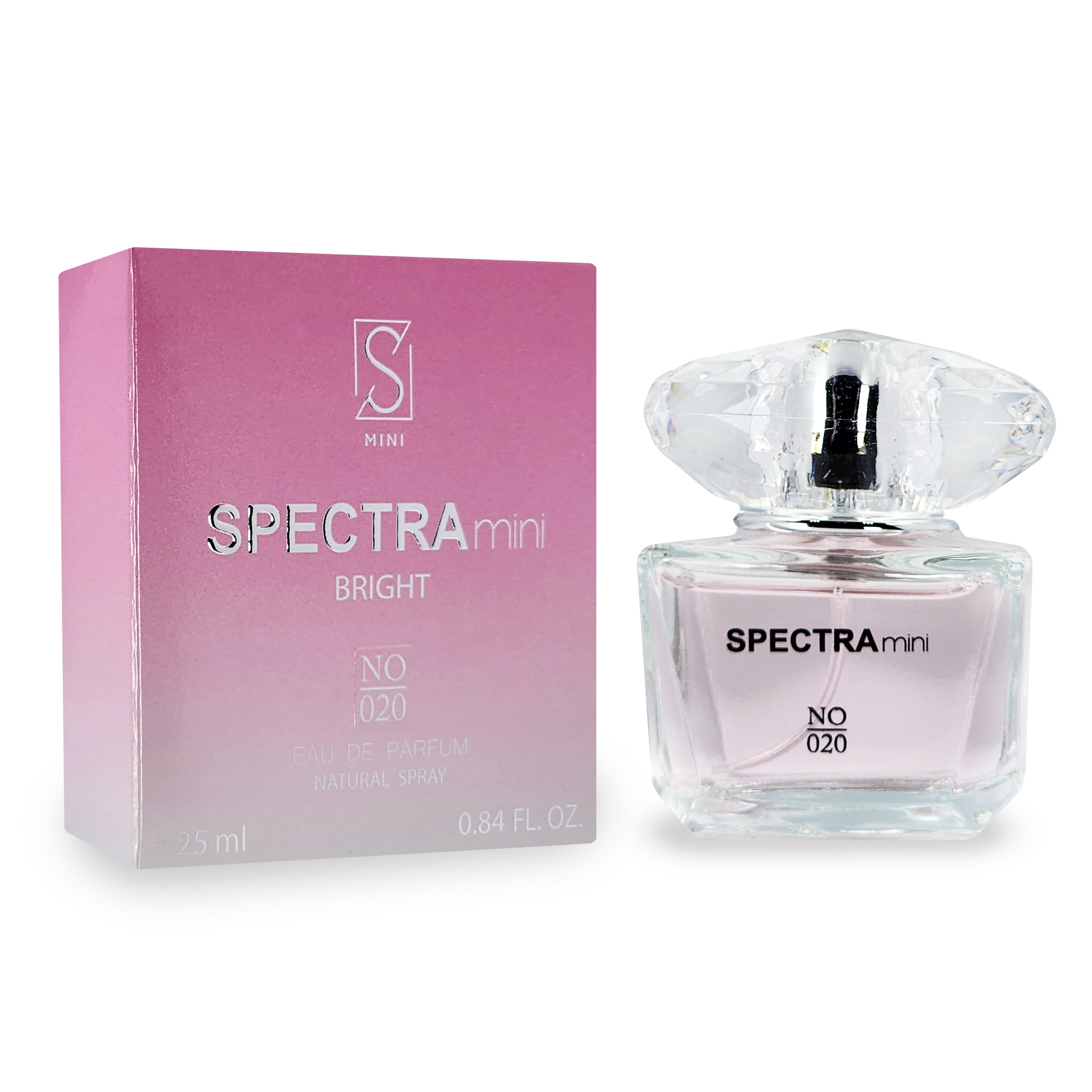 Mini 020 Perfume 25ml with box inspired by Versace Bright Crystal