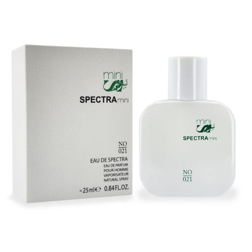 Mini 021 Perfume 25ml with box inspired by Lacoste L.12.12 Blanc