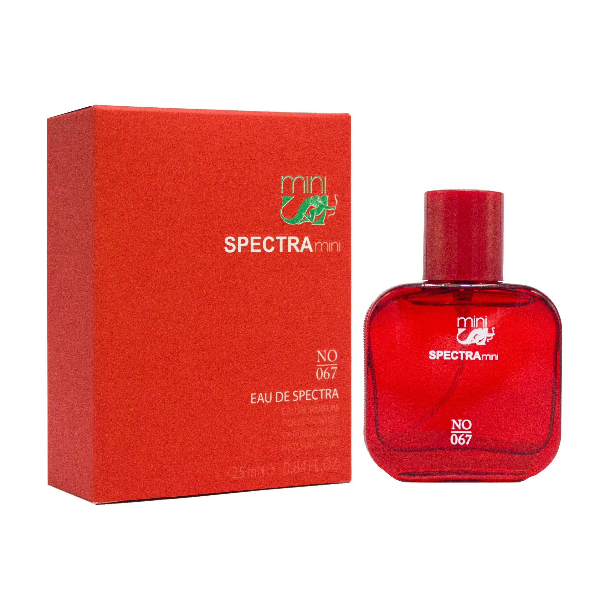 Mini 067 Men Perfume 25ml with box - inspired by Lacoste L.12.12 Rouge
