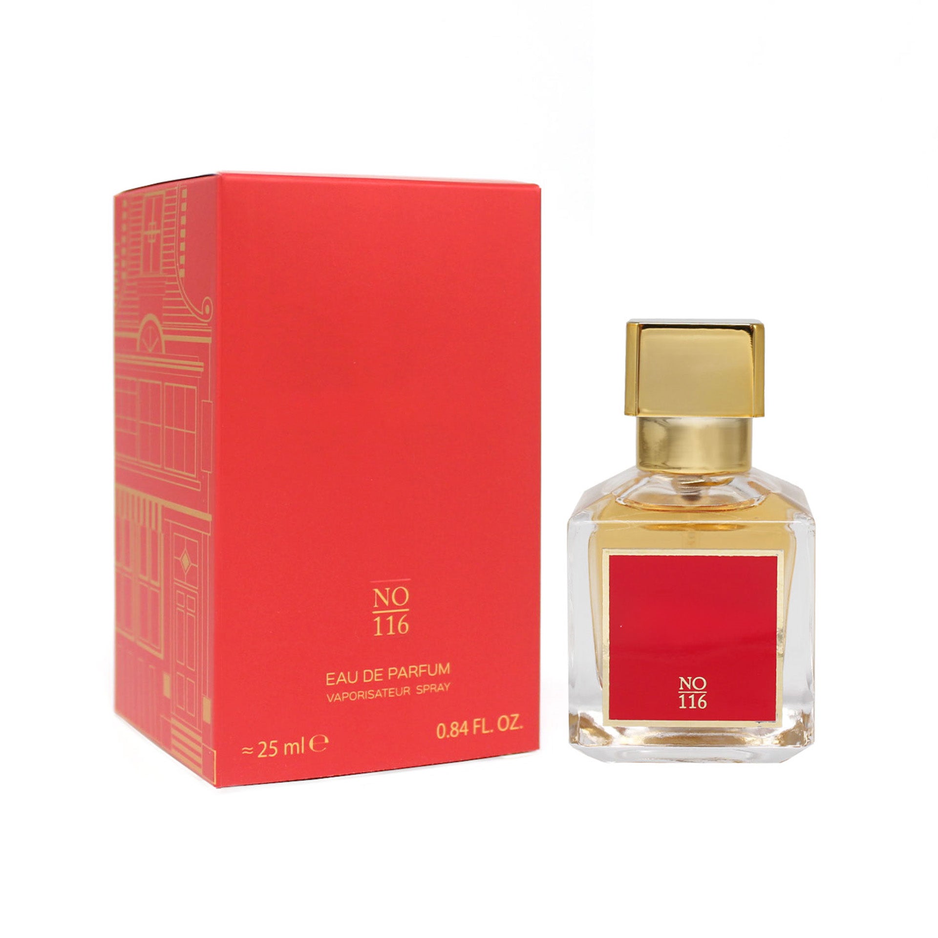 Mini 116 Perfume 25ml with box - inspired by Maison Francis Kurkdjian Baccarat Rouge 540