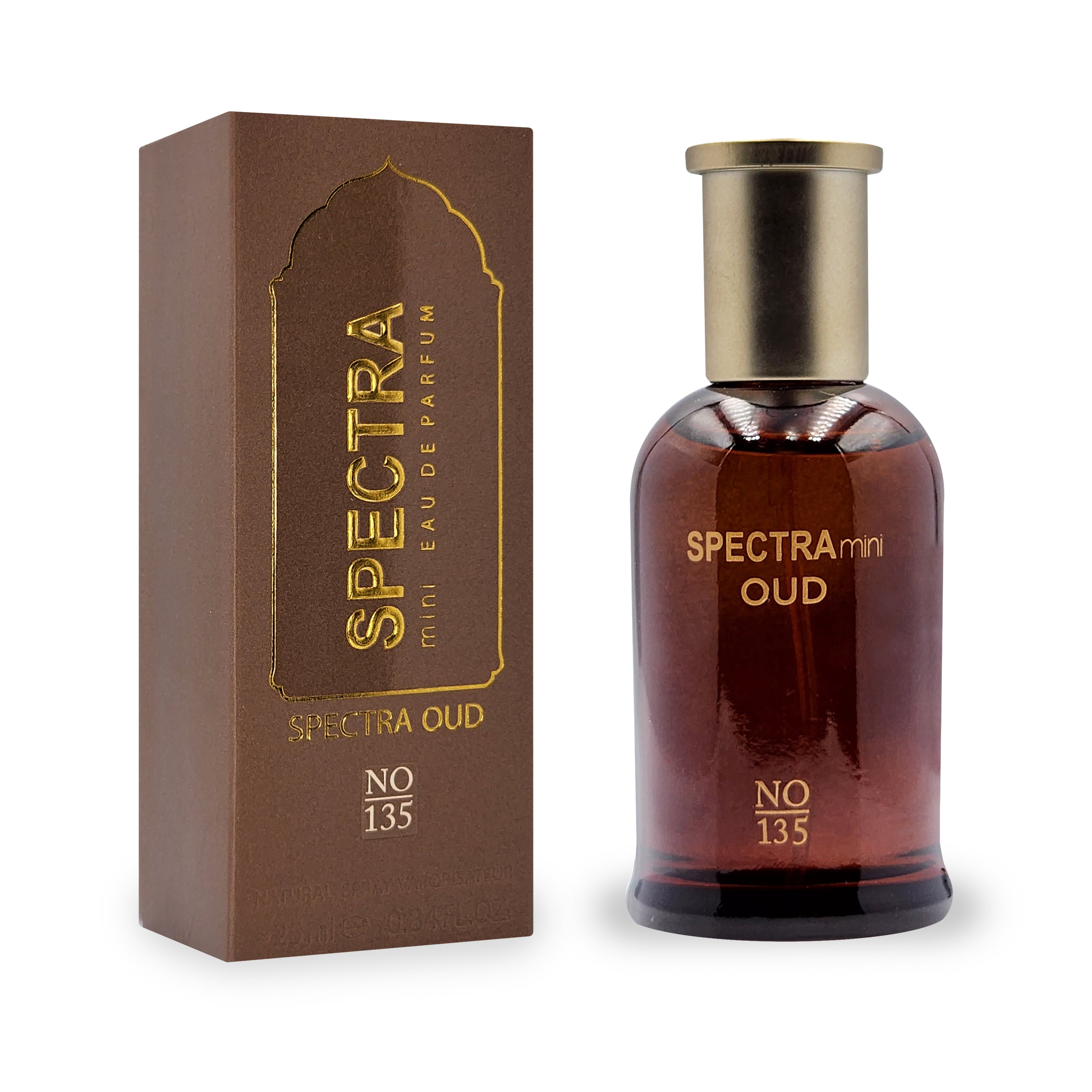 Mini 135 Perfume 25ml with box inspired by Hugo Boss Oud