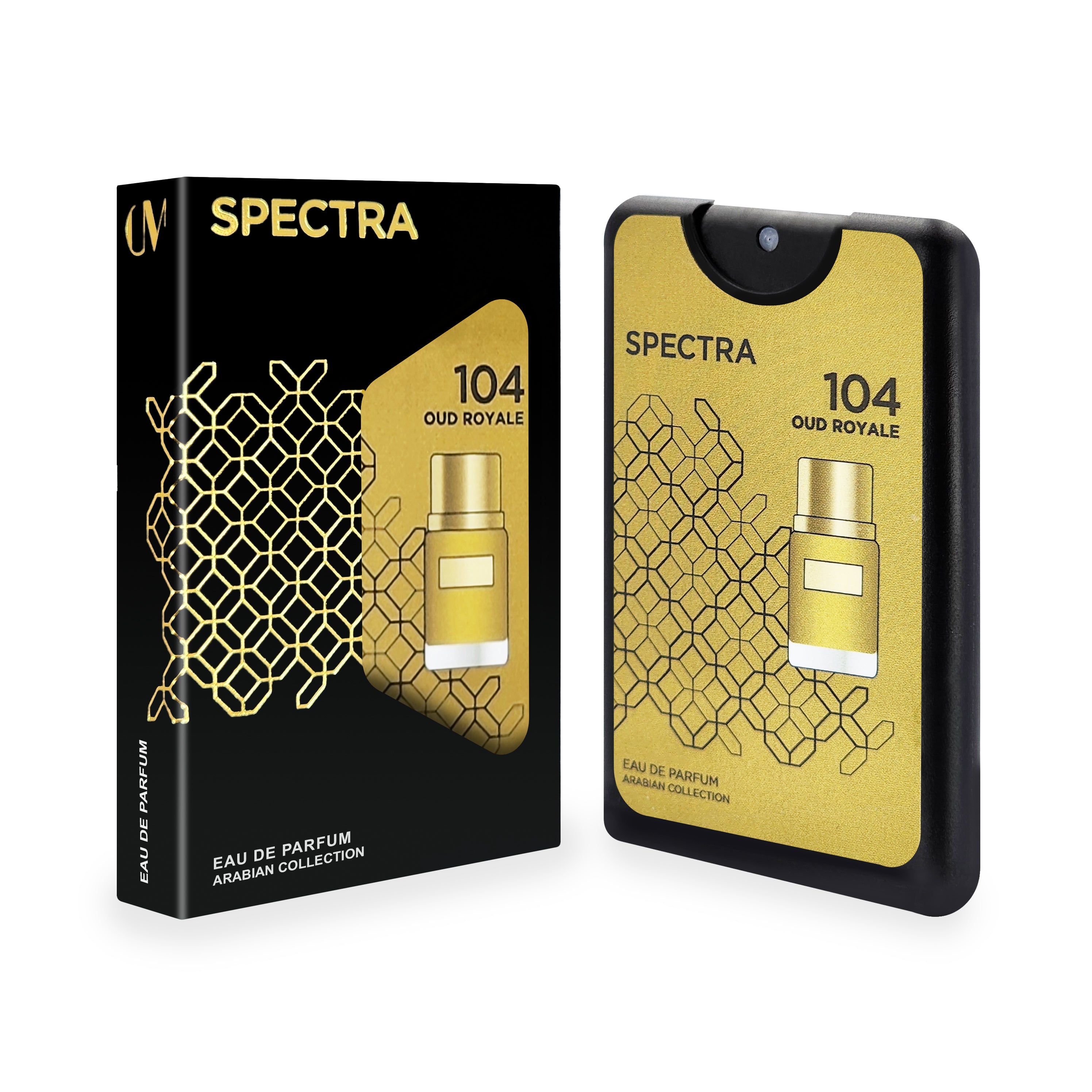 Pocket 104 Perfume 18ml with box - inspired by Chopard Oud Malaki
