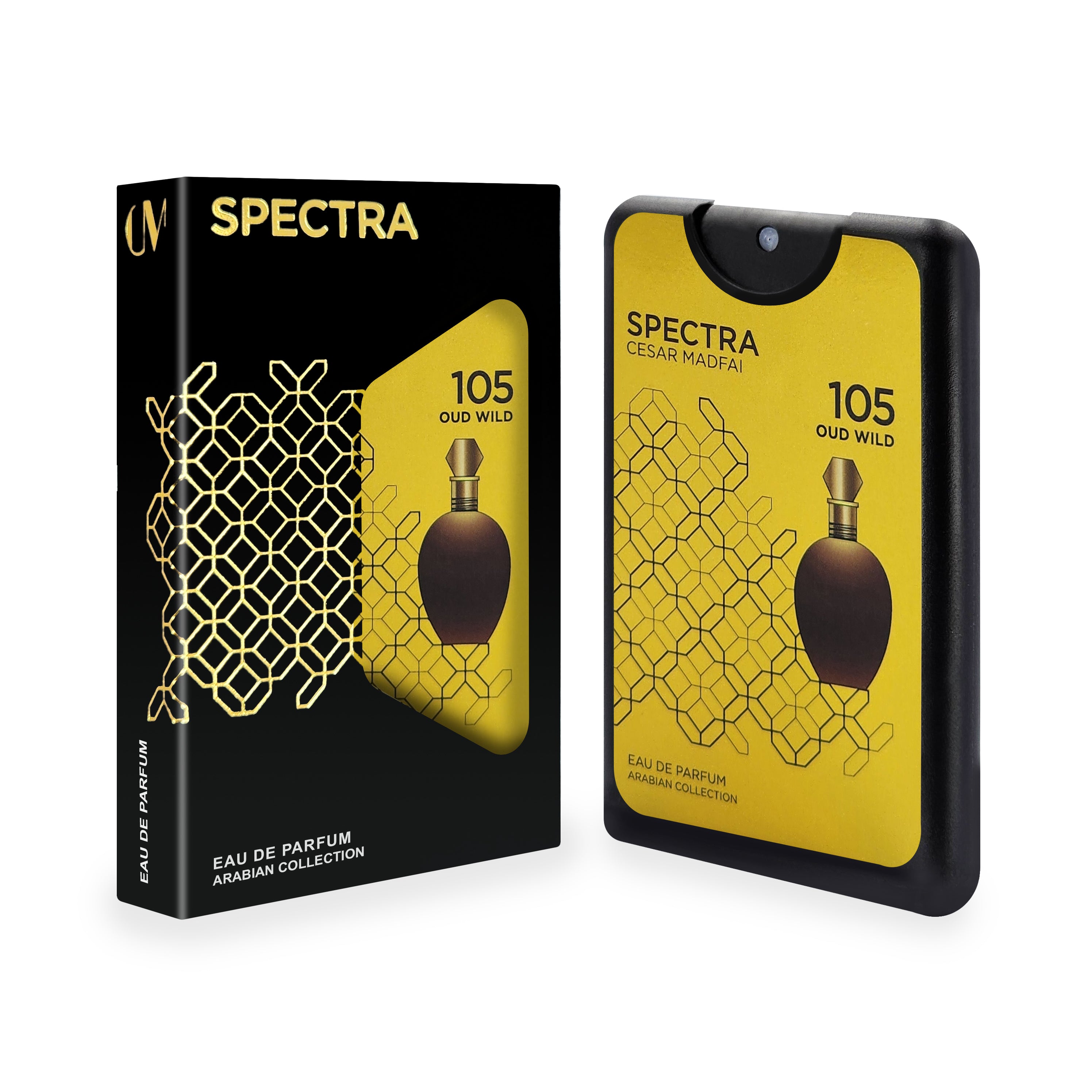 Pocket 105 Perfume 18ml with box - inspired by Roberto Cavalli Tiger Oud