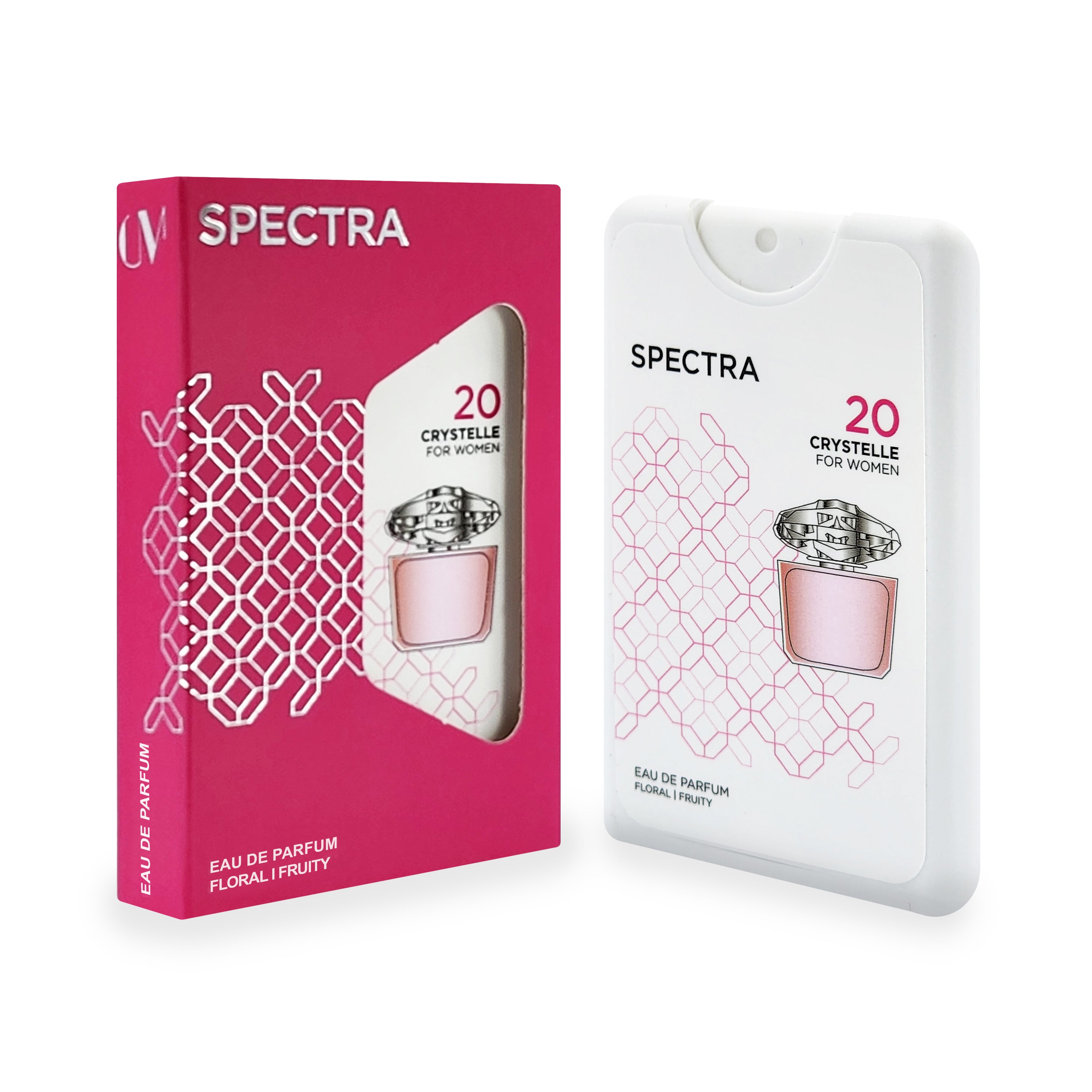 Pocket 20 Perfume 18ml with box inspired by Versace Bright Crystal