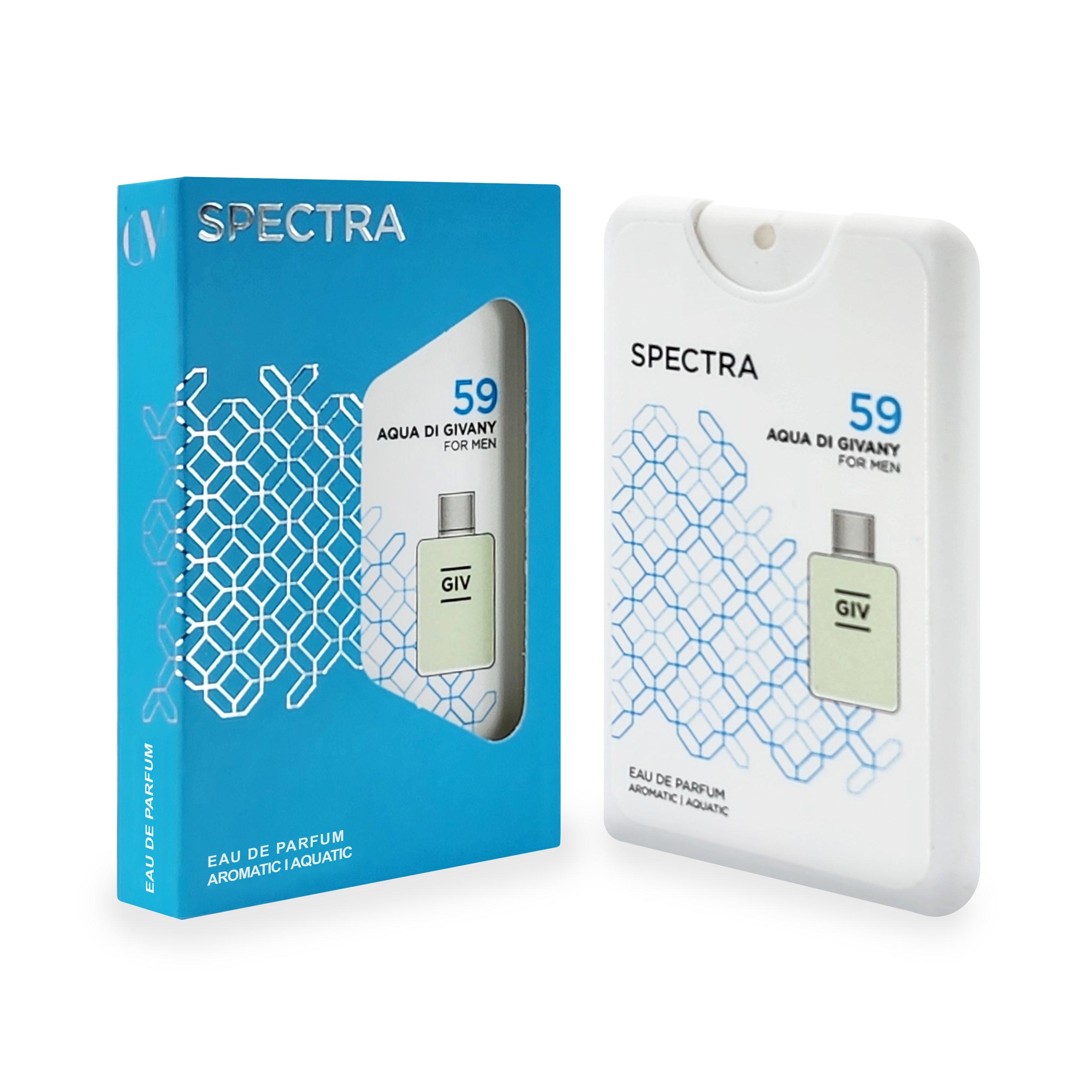 Pocket 59 Perfume 18ml with box inspired by Giorgio Armani Acqua Di Gio