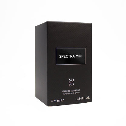 Mini 203 Eau De Parfum, Spectra Perfume, Leather Fragrance