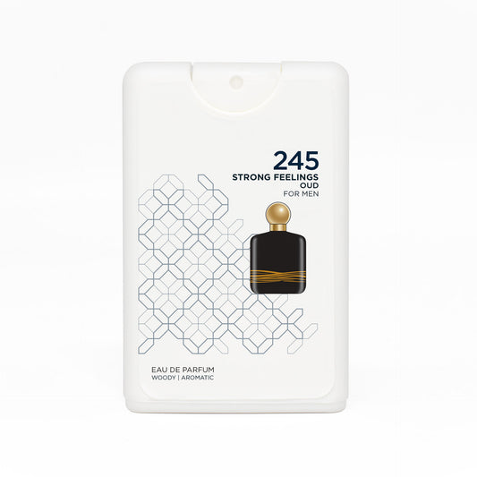 Pocket 245 Strong Feelings Oud EDP Parfym For Men – 18ml